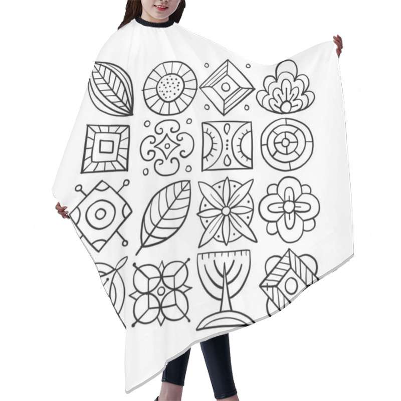 Personality  Talavera Pattern. Ethnic Background For Your Design Hair Cutting Cape