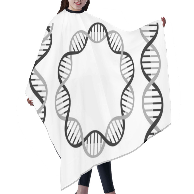 Personality  Dna Strands Icons Hair Cutting Cape