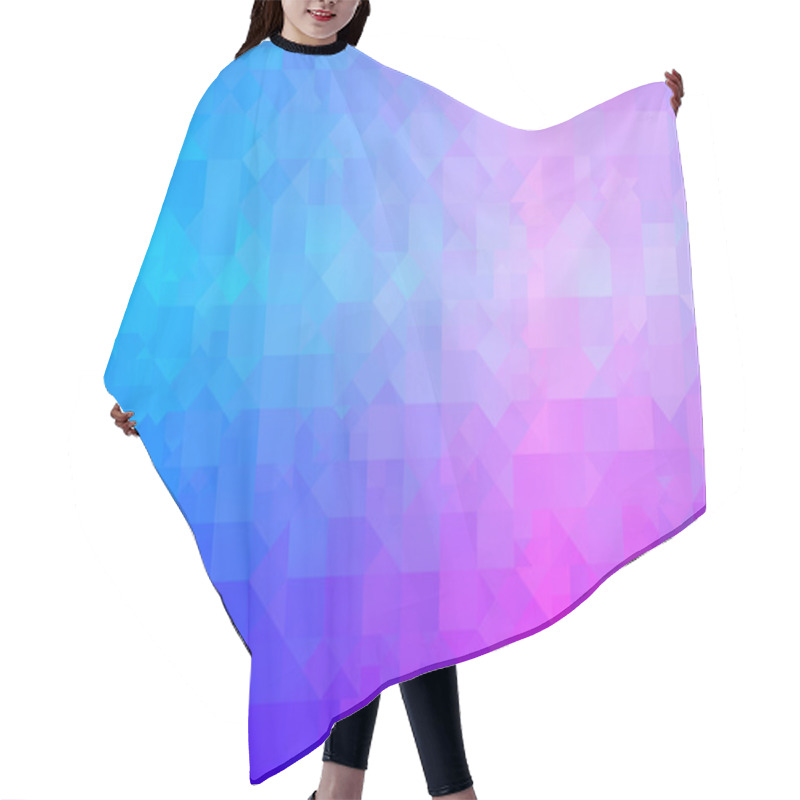 Personality  Abstract Geometric Background Hair Cutting Cape