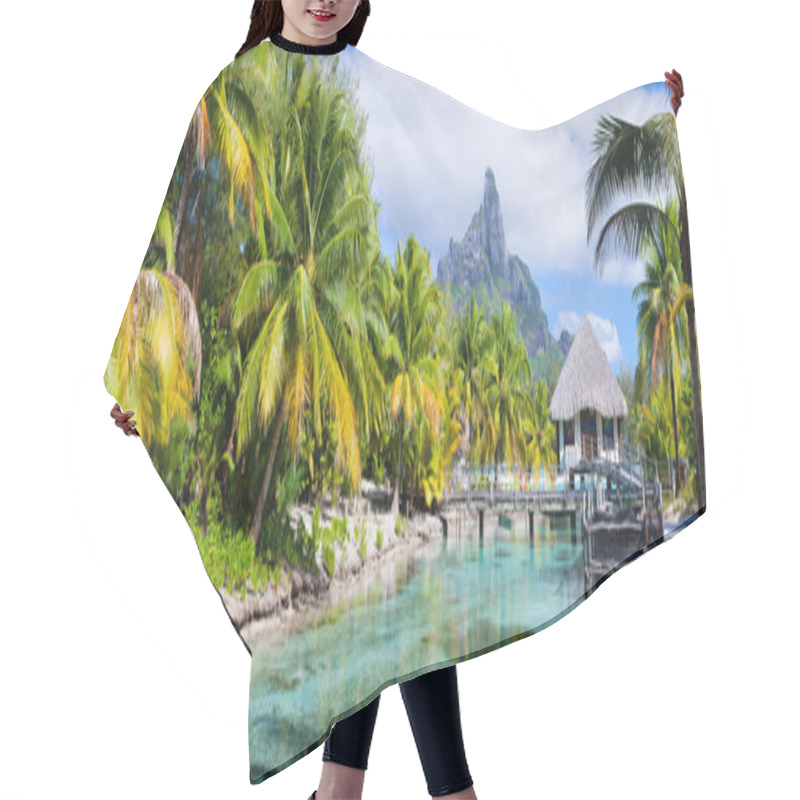 Personality  Bora Bora Panorama Hair Cutting Cape