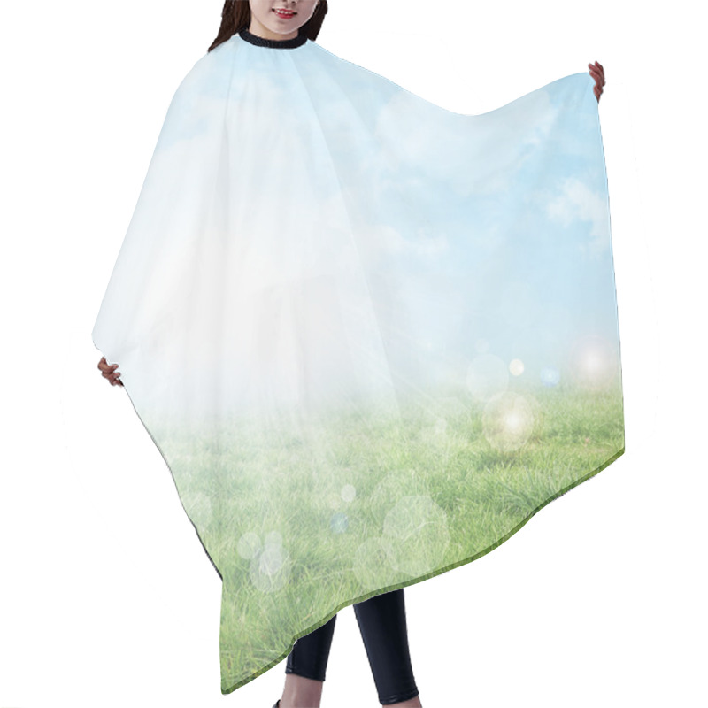 Personality  Abstract Spring And Summer Background Hair Cutting Cape