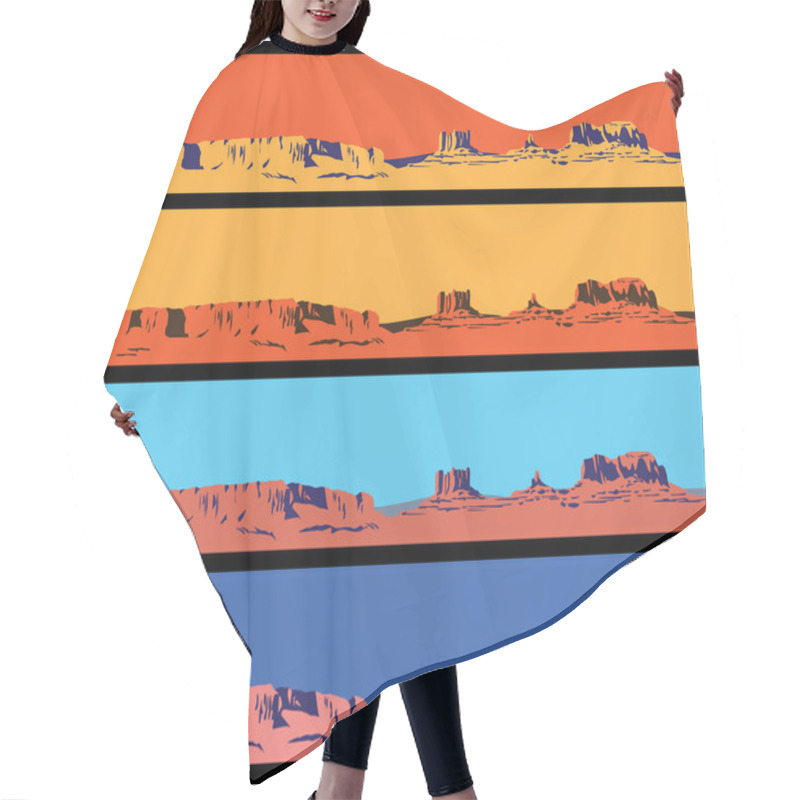 Personality  Wild West Mini Set Hair Cutting Cape