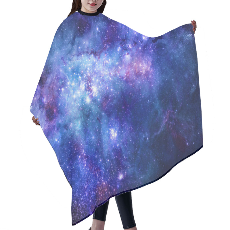 Personality  Nebula Gas Cloud In Deep Outer Space Hair Cutting Cape