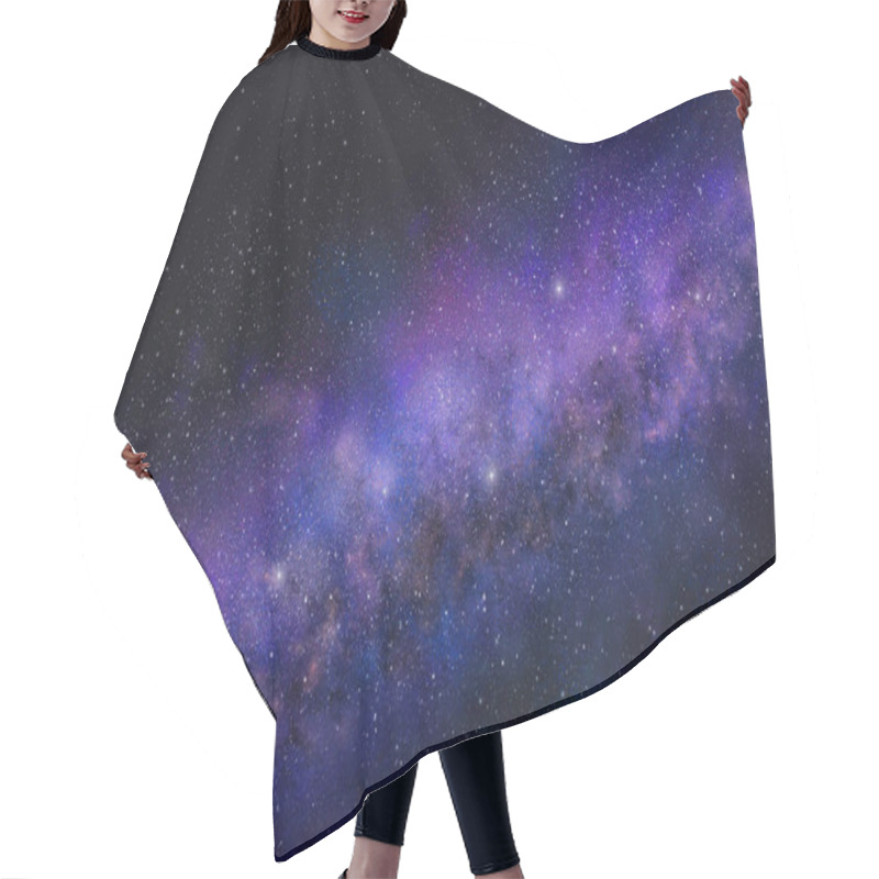 Personality  A Space Of The Galaxy ,atmosphere With Stars At Dark Background Hair Cutting Cape