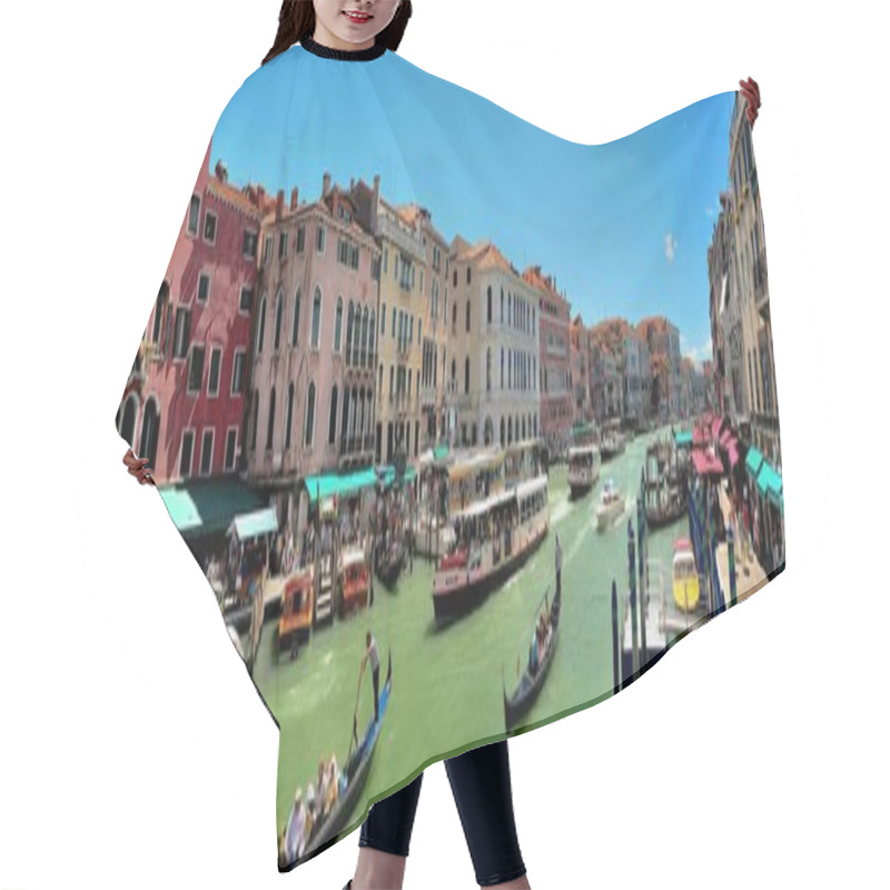 Personality  Venice Grand Canal Hair Cutting Cape