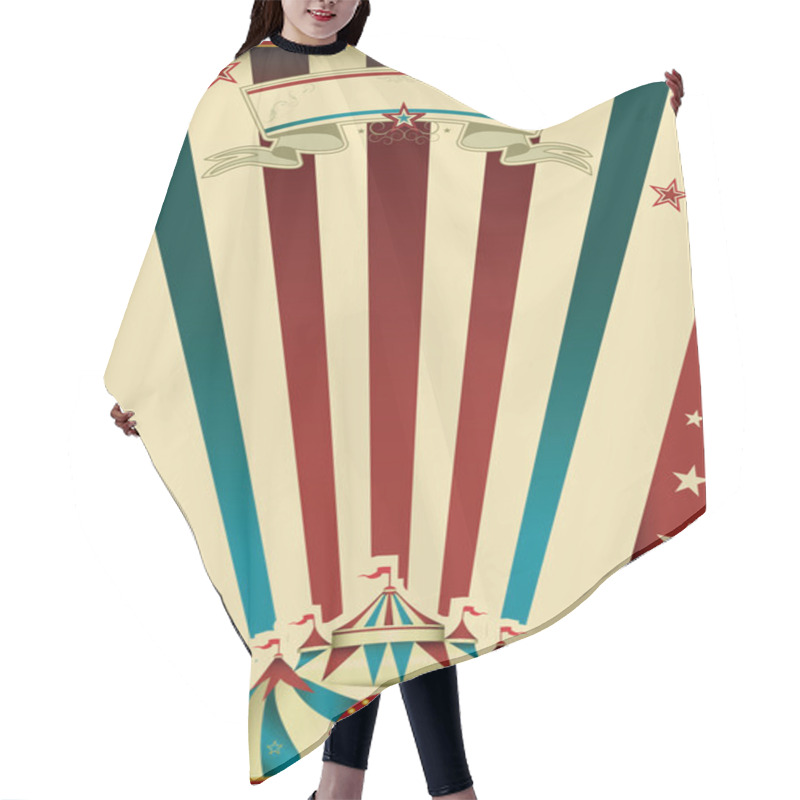 Personality  My Circus Hair Cutting Cape