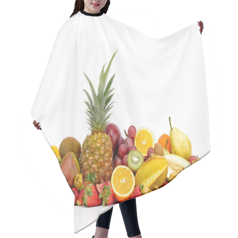 Personality  Fresh Tropical Fruits Hair Cutting Cape