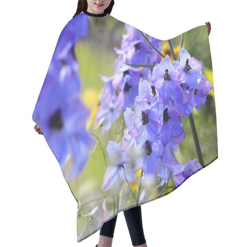 Personality  Delphinium - Larkspur Hair Cutting Cape