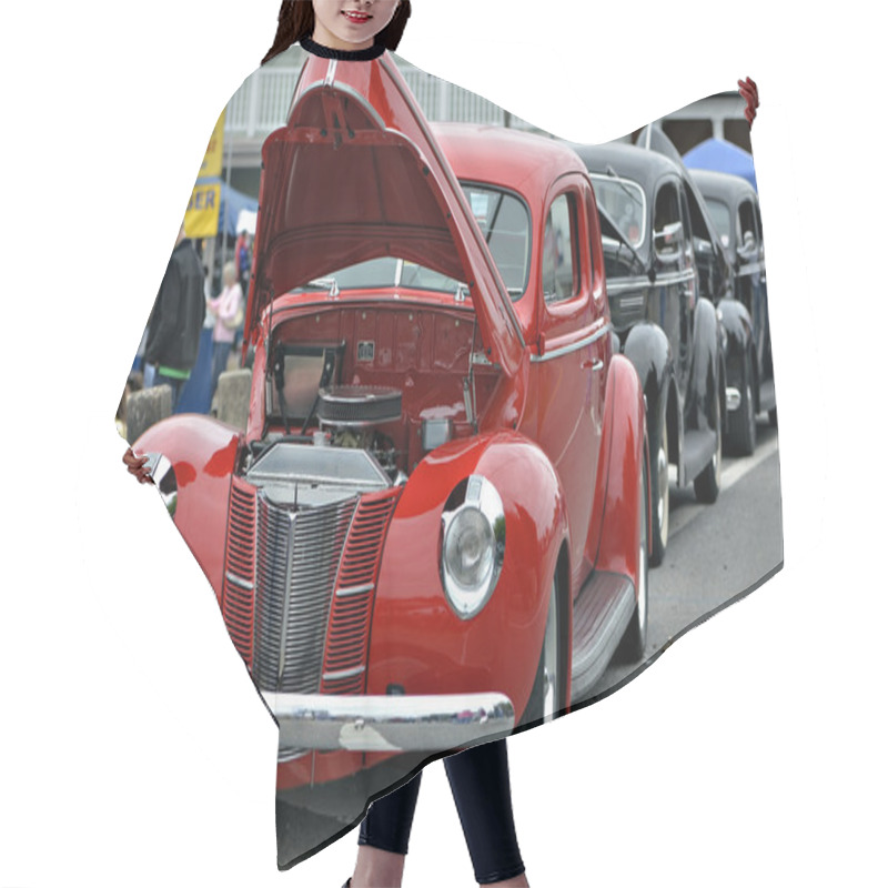 Personality  Restored Classic Cars Hair Cutting Cape