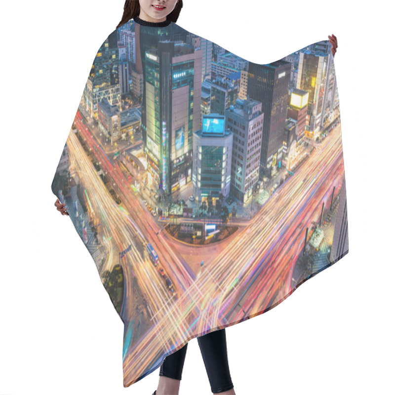 Personality  Gangnam Traffic Hair Cutting Cape