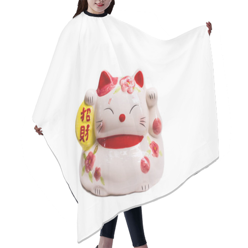 Personality  Maneki - Neko. Hair Cutting Cape