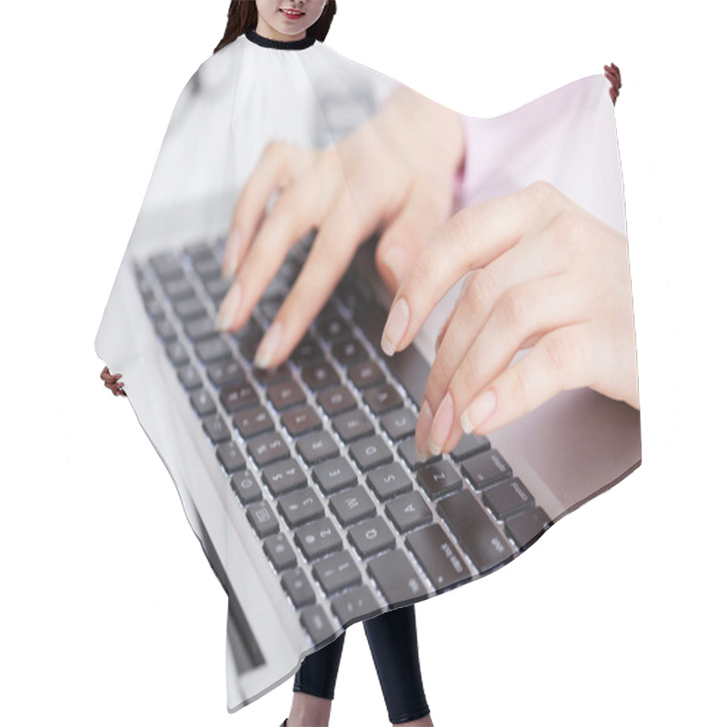 Personality  Computer Keyboard Hair Cutting Cape