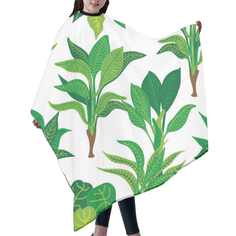 Personality  Fantasy Tropical Rainforest.  Hair Cutting Cape