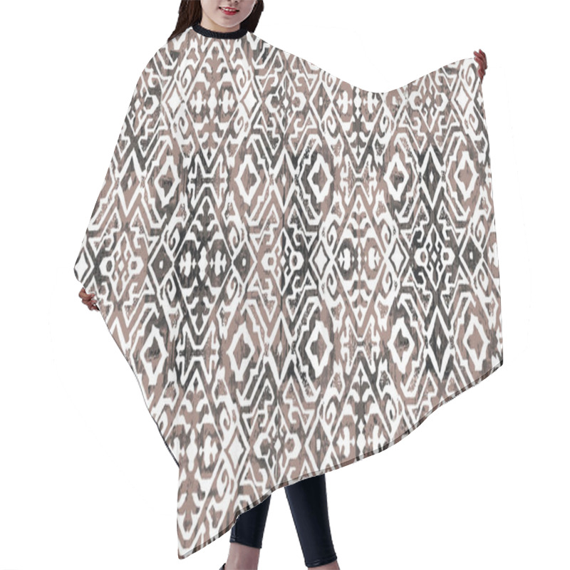 Personality  Carpet And Rugs Textile Design With Grunge And Distressed Texture Repeat Pattern  Hair Cutting Cape