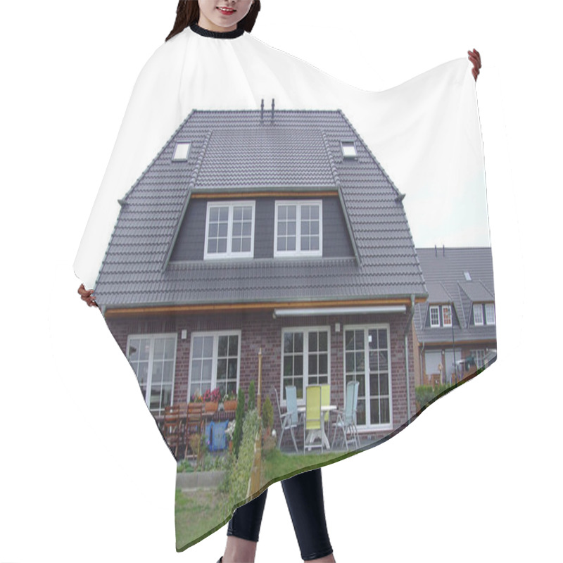 Personality  Architectural Style, Selective Focus Hair Cutting Cape