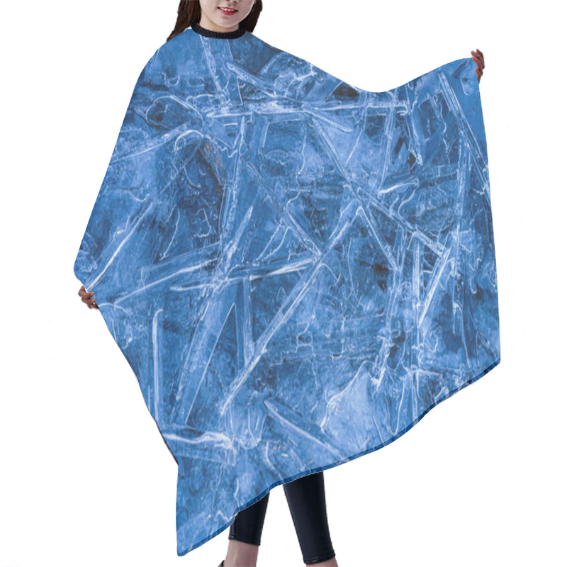 Personality  Ice Crystals Hair Cutting Cape