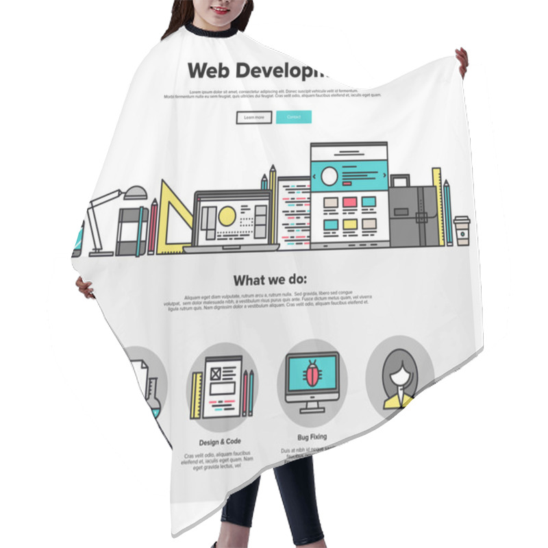 Personality  Web Development  Graphics Hair Cutting Cape