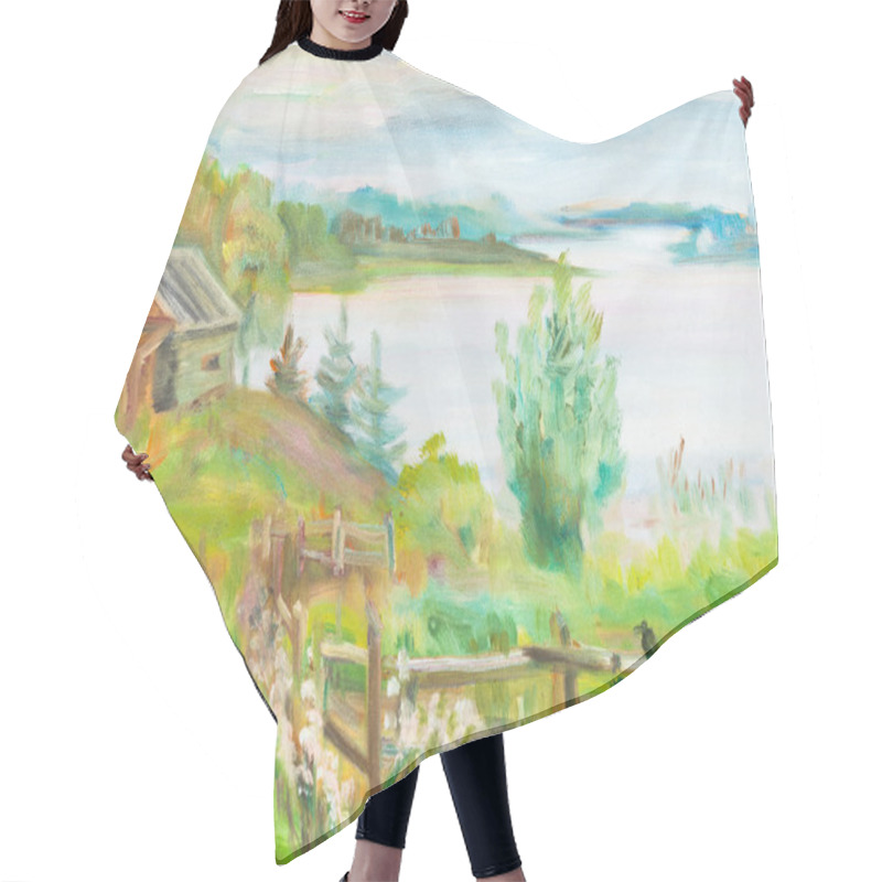 Personality  Lake Seliger Hair Cutting Cape