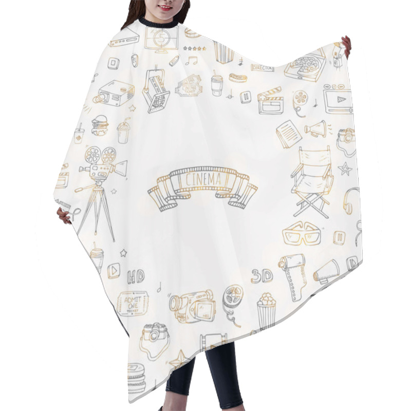 Personality  Cinema Icons Set Hair Cutting Cape