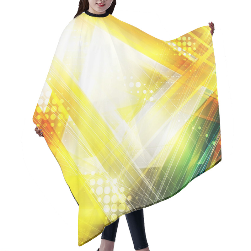 Personality  Bright Festive Background Hair Cutting Cape