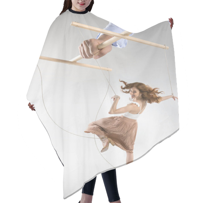 Personality  Marionette Hair Cutting Cape