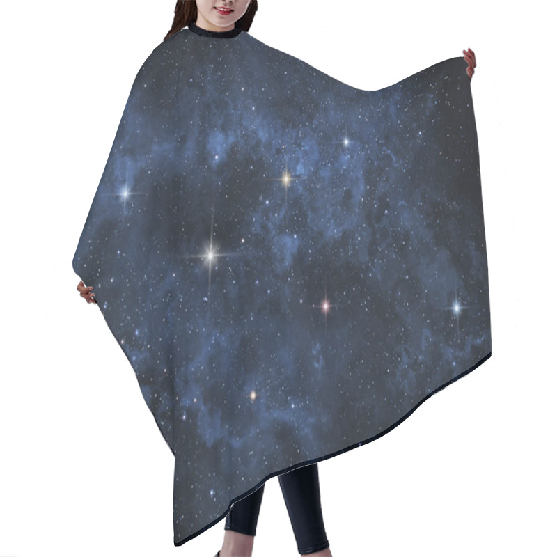 Personality  Dark Cosmic Nebula Hair Cutting Cape