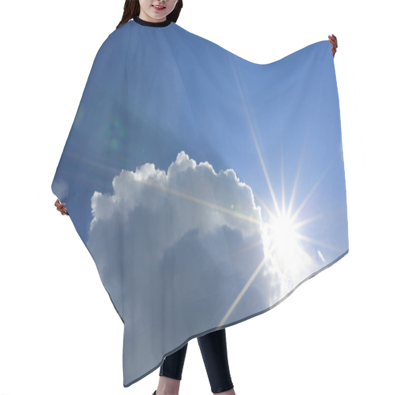 Personality  Nice Sunshine In Clouds Hair Cutting Cape