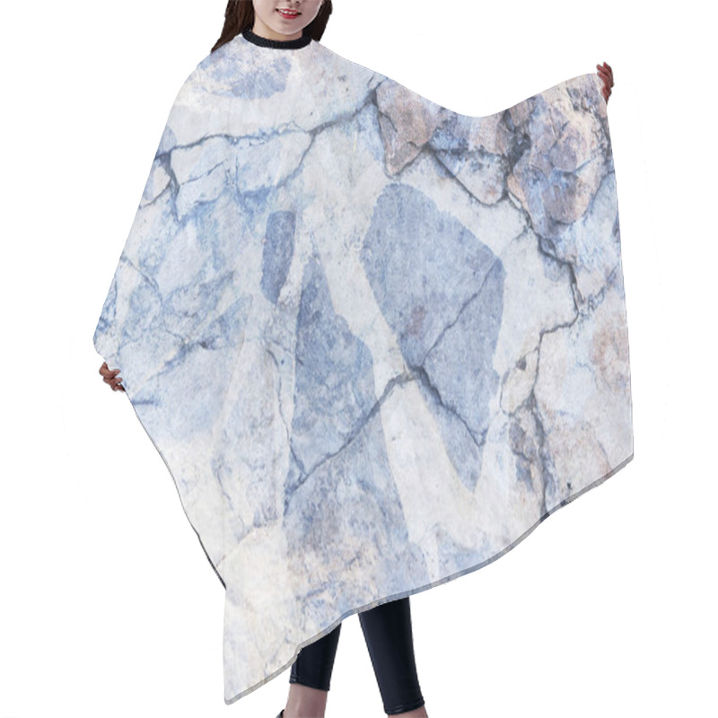 Personality  Cracked Rock Texture Surface  Hair Cutting Cape