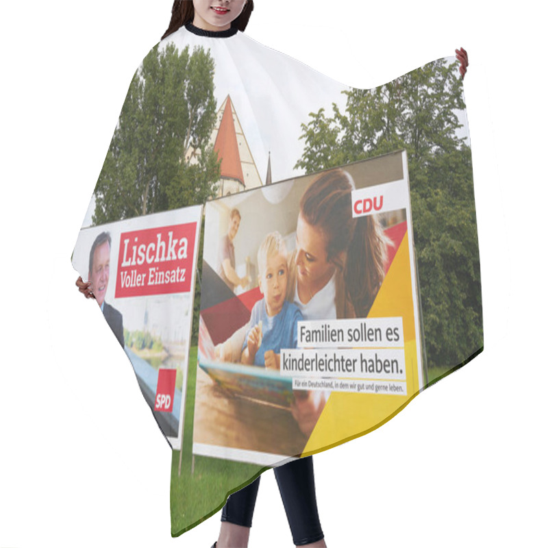 Personality  Election Campaign Posters Hair Cutting Cape