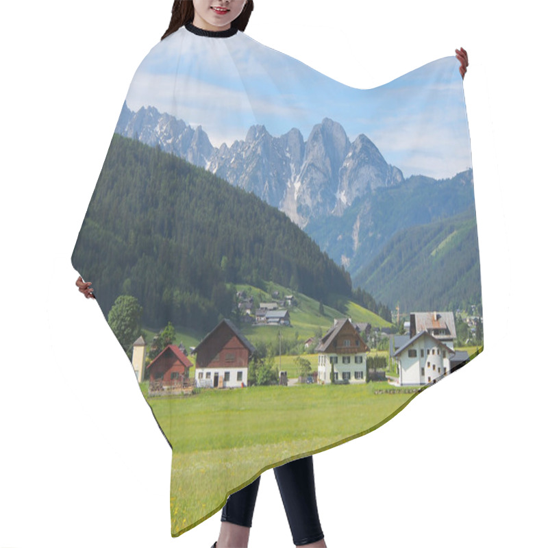 Personality  Beautiful Mountain Landscape In The Bavarian Alps Hair Cutting Cape