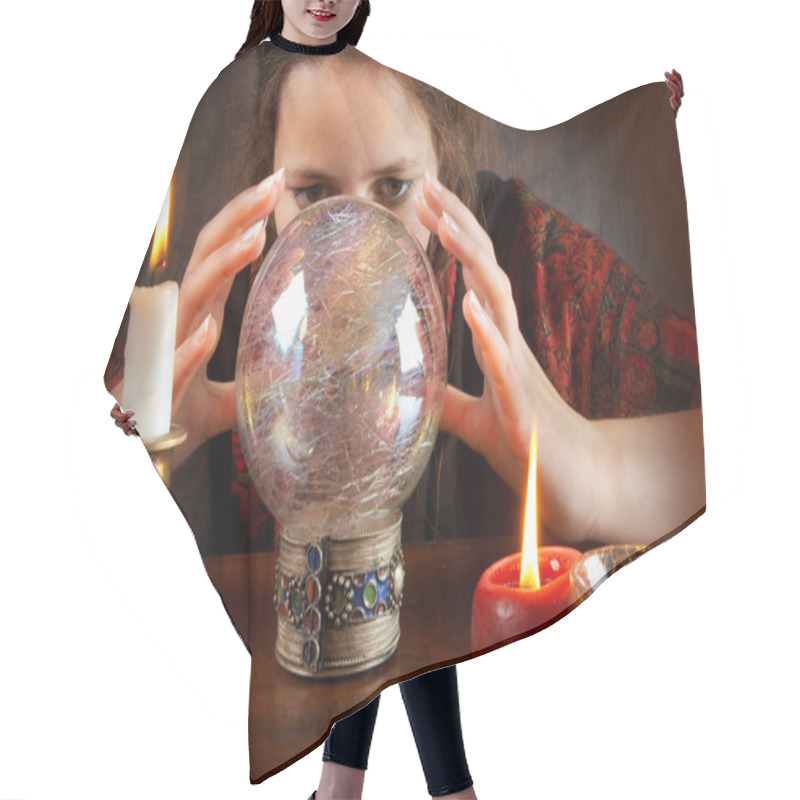 Personality  Fortune Teller Hair Cutting Cape