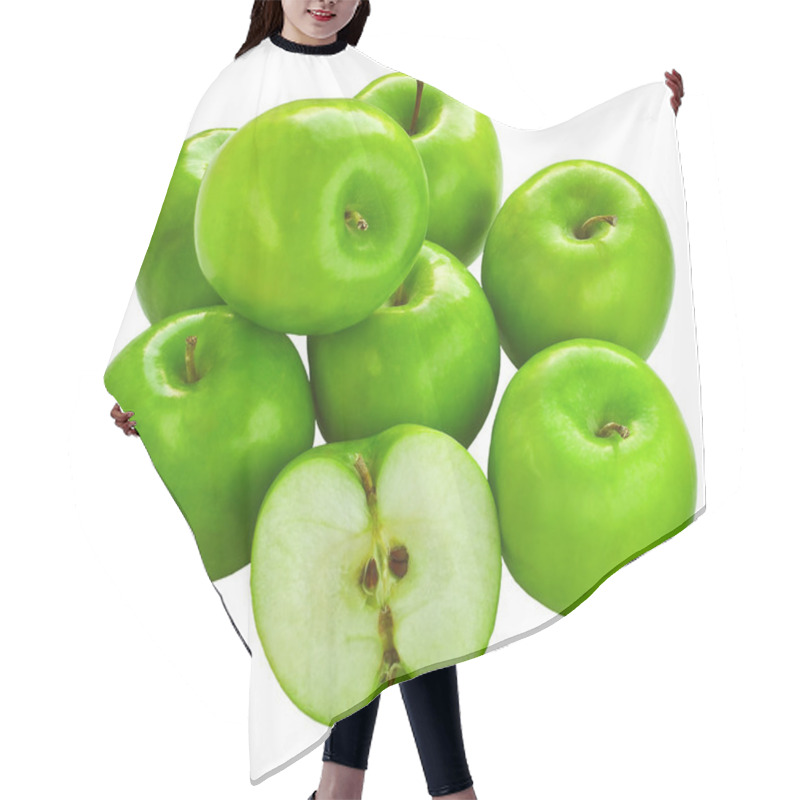 Personality  Fresh Granny Smith Apples Hair Cutting Cape