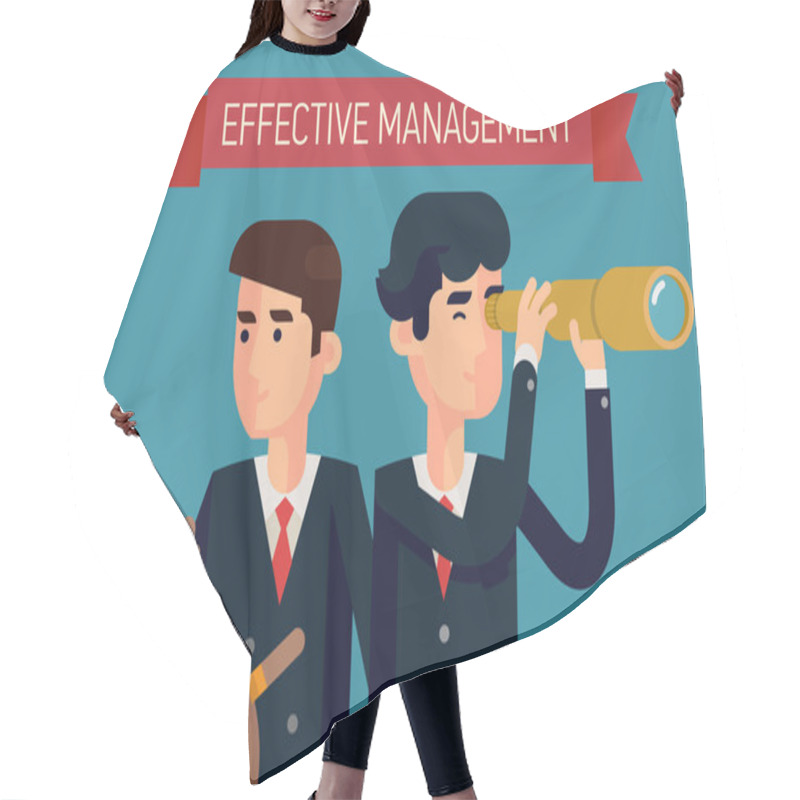 Personality  Template On Smart Management Hair Cutting Cape