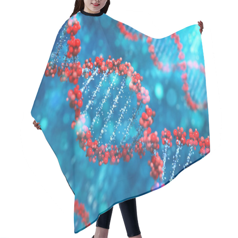 Personality  DNA Background Hair Cutting Cape