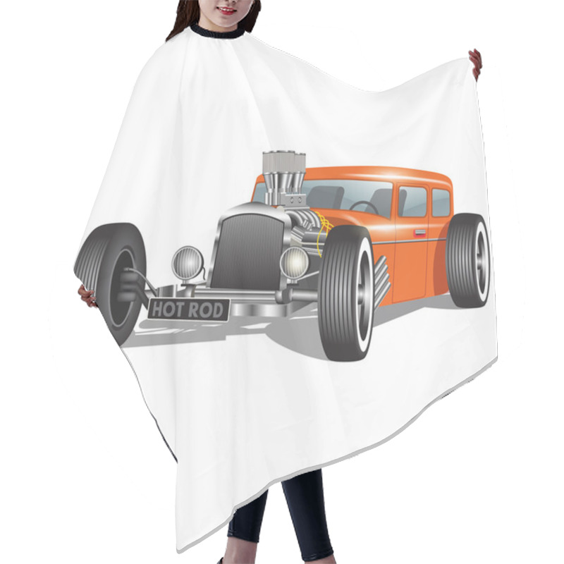 Personality  Custom Car Hair Cutting Cape