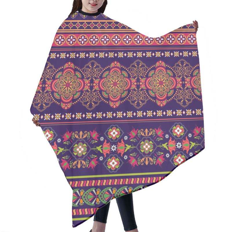 Personality  Ornamental Seamless Pattern Hair Cutting Cape