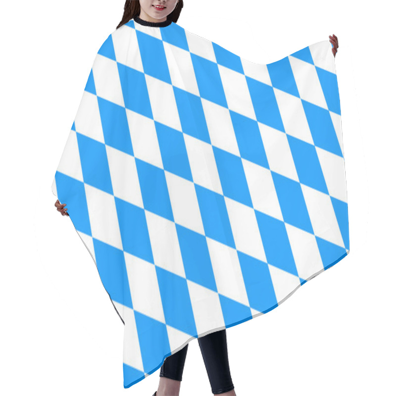 Personality  Bavaria And Oktoberfest Flag Pattern Or Background Hair Cutting Cape