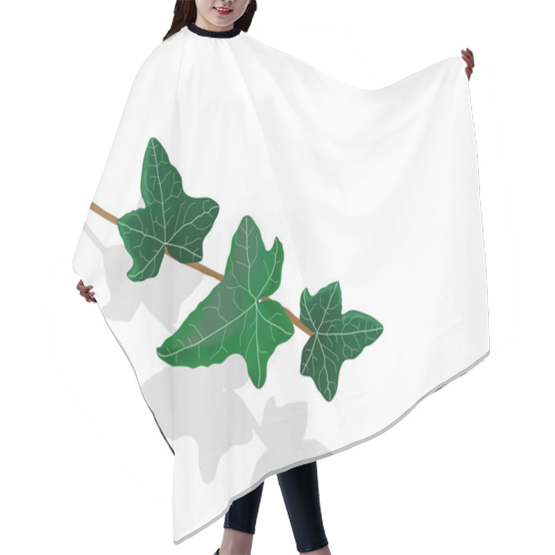 Personality  Ivy Leaves Hair Cutting Cape