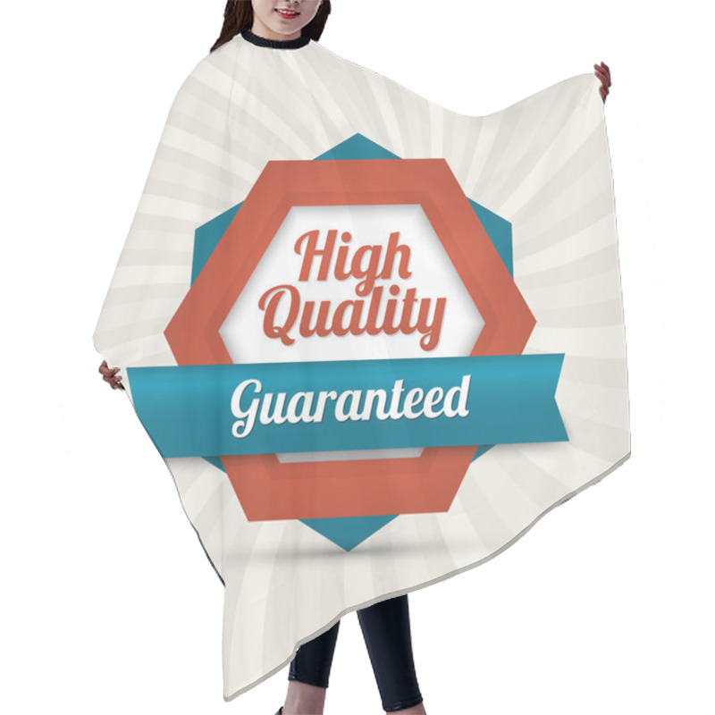 Personality  High Quality Badge - Guaranteed Hair Cutting Cape