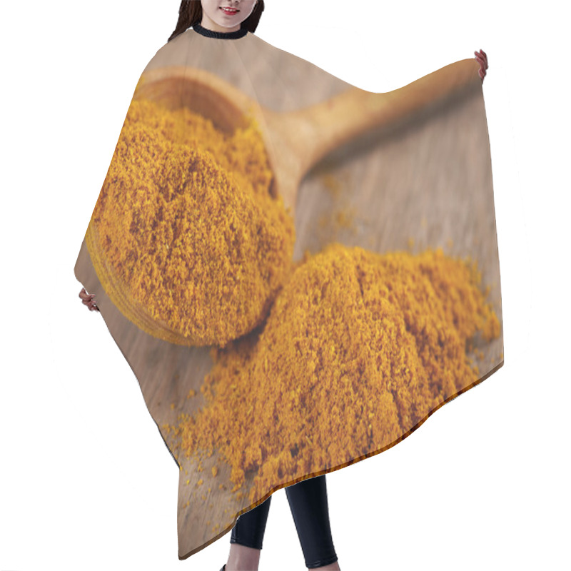 Personality  Powdered Curry Hair Cutting Cape