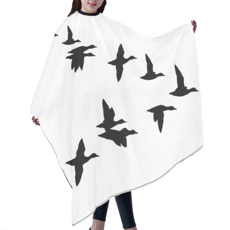 Personality  Flock Of Ducks Hair Cutting Cape