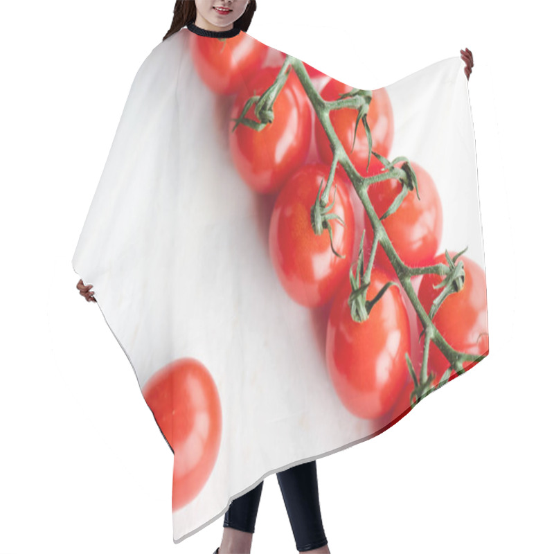 Personality  Fresh Ripe Tomatoes   Hair Cutting Cape