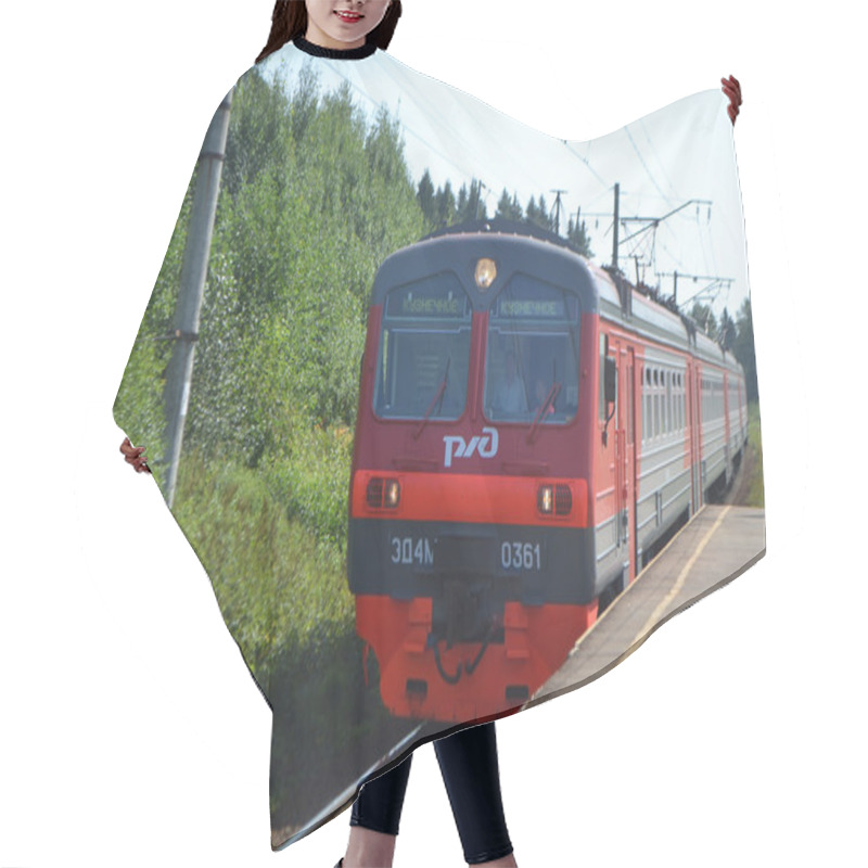 Personality  Suburban Electric Train Hair Cutting Cape