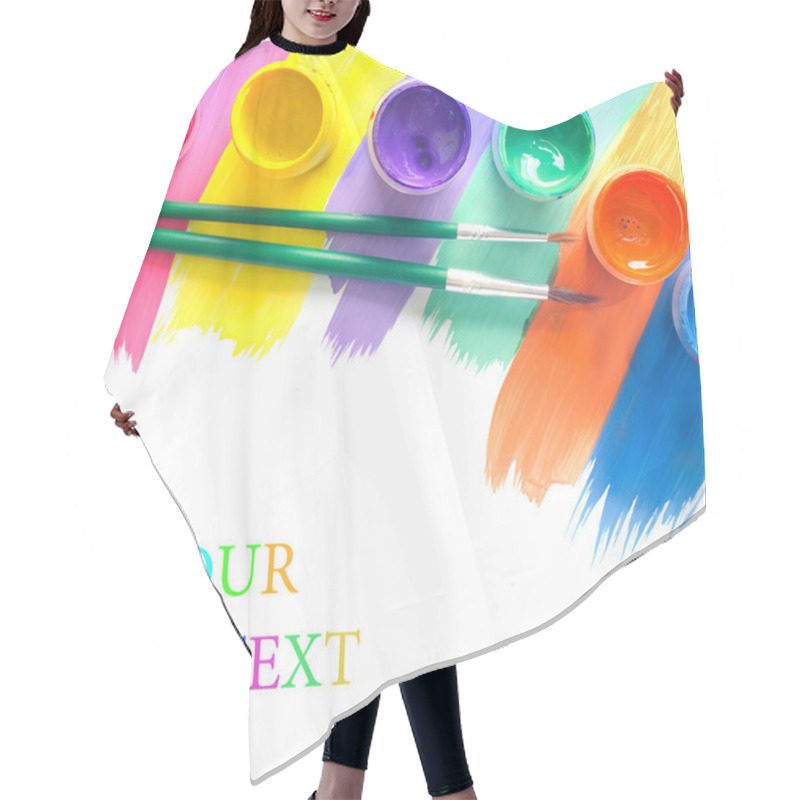 Personality  Paint Hair Cutting Cape