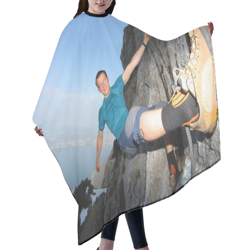 Personality  Young Climber Hair Cutting Cape