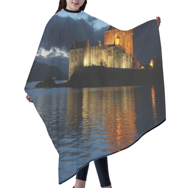 Personality  Eilean Donan Castle Hair Cutting Cape