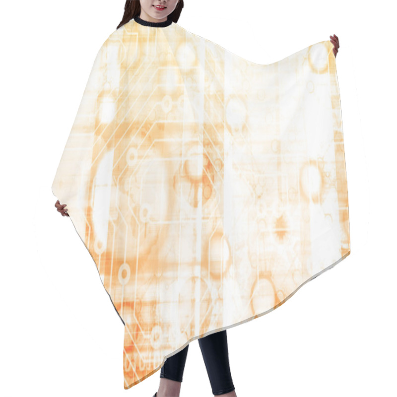 Personality  Information Technology Hair Cutting Cape