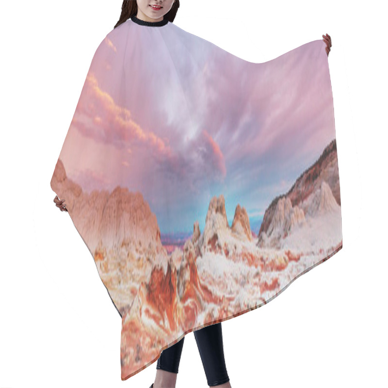 Personality  Vermilion Cliffs National Monument. Landscapes At Sunrise. Unusual Mountains Landscape. Beautiful Natural Background. Hair Cutting Cape