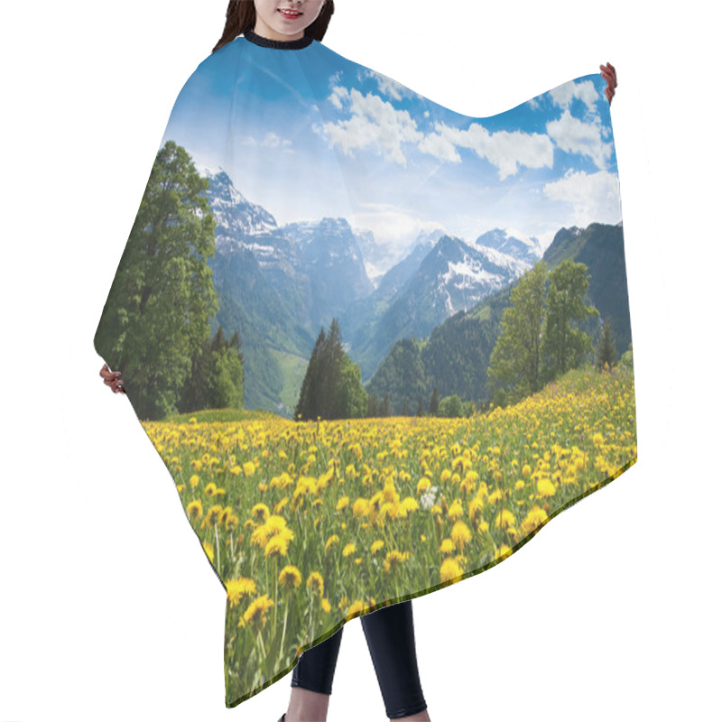 Personality  View From Braunwald Hair Cutting Cape