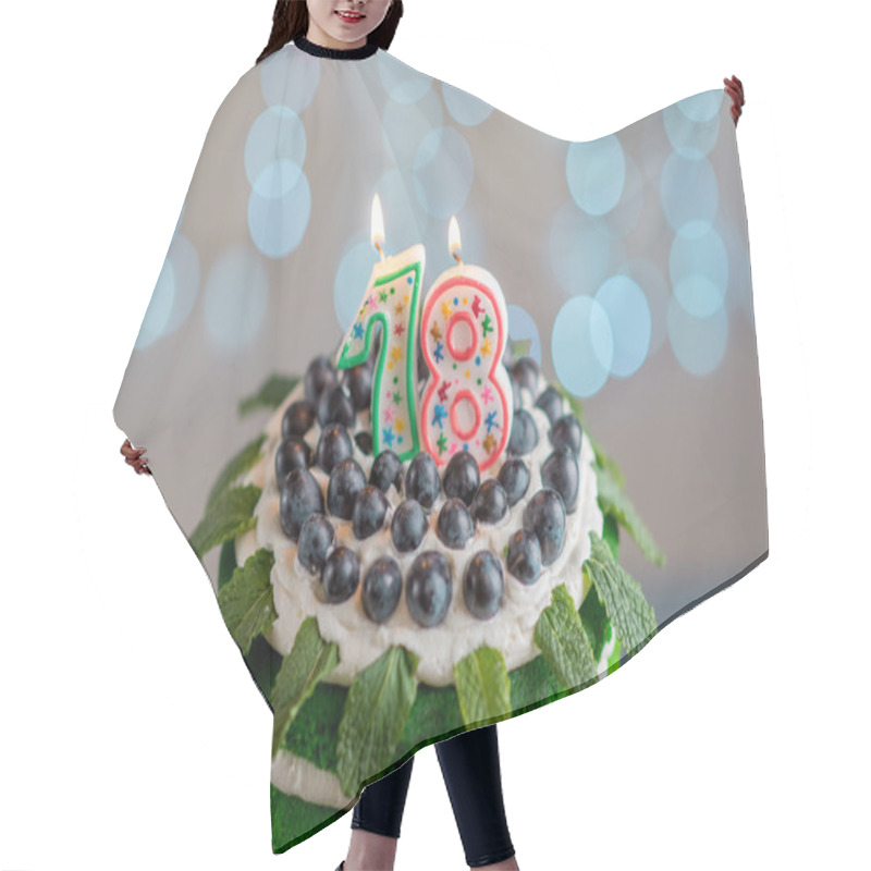 Personality  Happy Birthday Cake Hair Cutting Cape